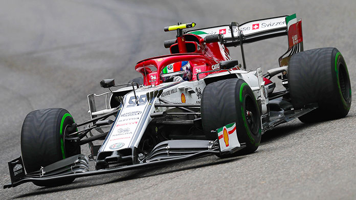 Giovinazzi F1 Monza