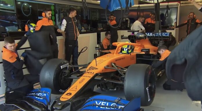 Lando Norris car
