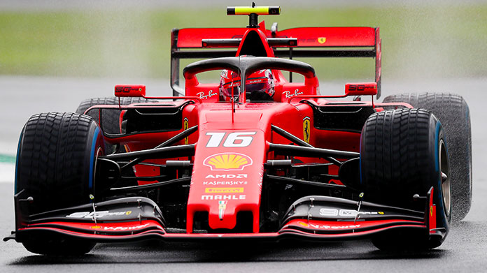 Leclerc F1 Monza