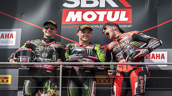 Podio Gara 2 2020 AUS Podio Gara 2 SBK 2020 Australia