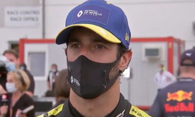 Daniel Ricciardo mask