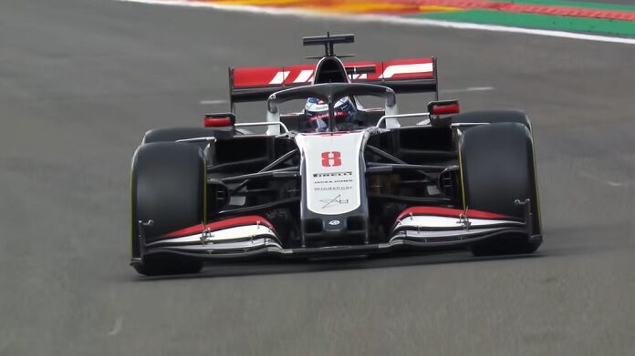 Romain Grosjean Haas