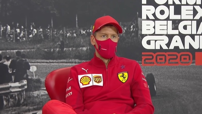 Sebastian Vettel mask