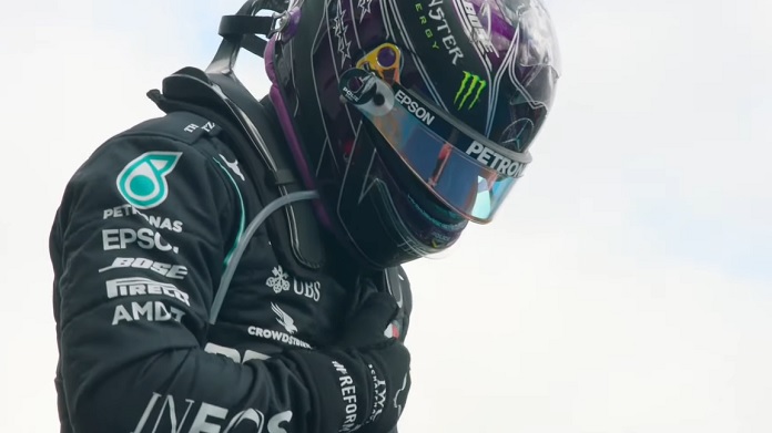 Lewis Hamilton helmet