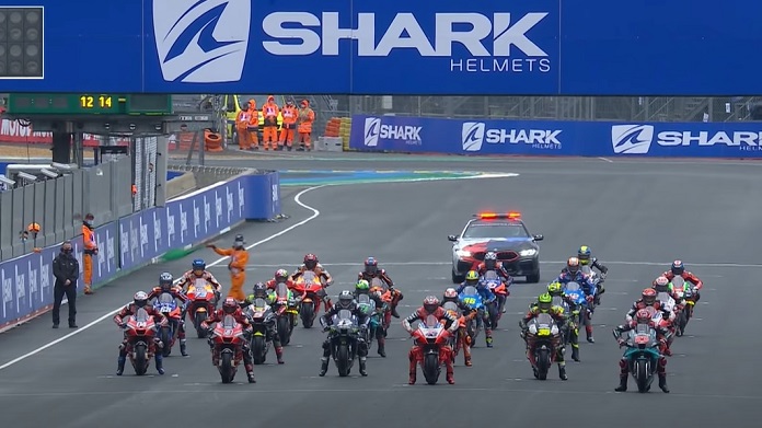 Race start MotoGp