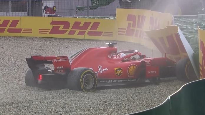 Vettel Ferrari Hockenheim