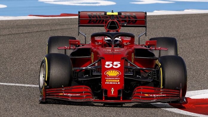 55 Carlos Sainz (ESP, Scuderia Ferrari Mission Winnow), F1 Grand Prix of Bahrain at Bahrain International Circuit on Ma