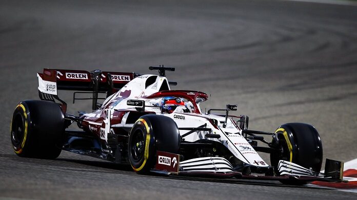 7 Kimi Raikkonen (FIN, Alfa Romeo Racing ORLEN), F1 Grand Prix of Bahrain at Bahrain International Circuit on March 28,