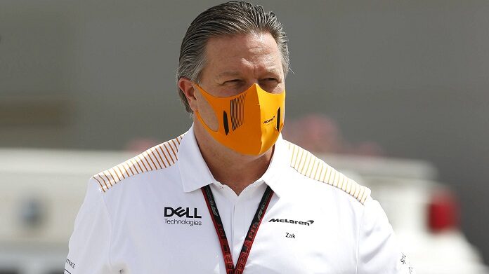 Zak Brown (USA, McLaren F1 Team), F1 Grand Prix of Bahrain at Bahrain International Circuit on March 25, 2021 in Sakhir,
