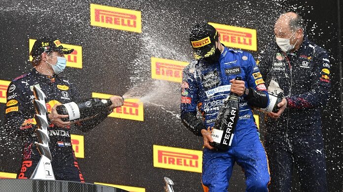 F1 podium