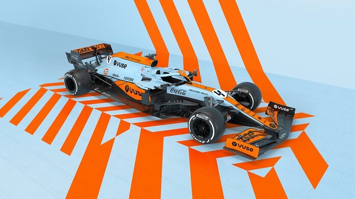 McLaren X Gulf Monaco livery 2021