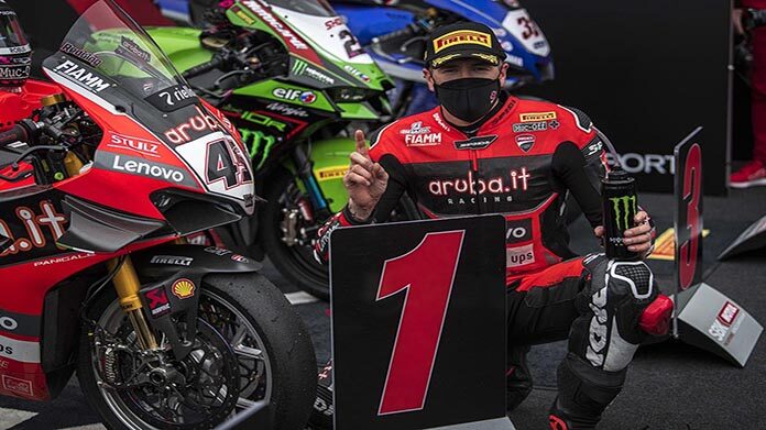 Redding podio Aragon 2021 gara 2 Redding podio gara 2 aragon 2021