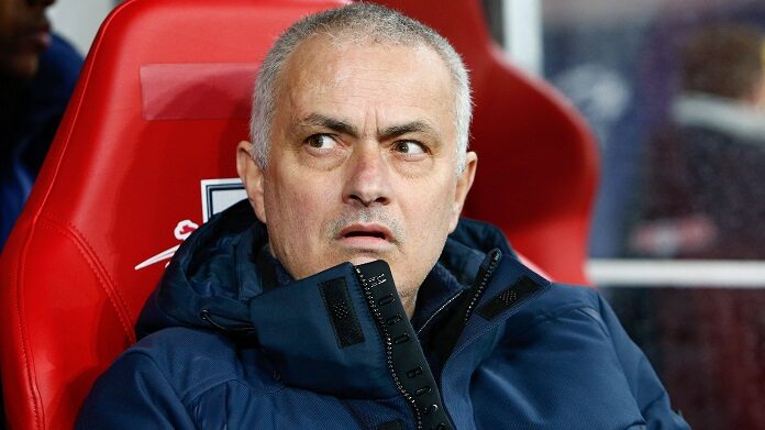 10.03.2020, xtgx, Fussball UEFA Champions League, RB Leipzig - Tottenham Hotspur emspor, v.l. Jose Mourinho (Tottenham H