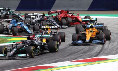 F1 race start