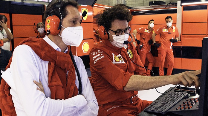 Mattia Binotto John Elkann