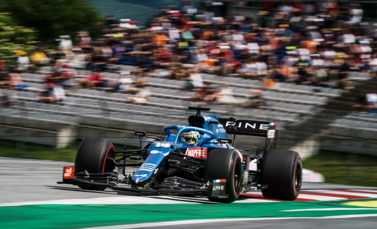 Fernando Alonso Alpine 1