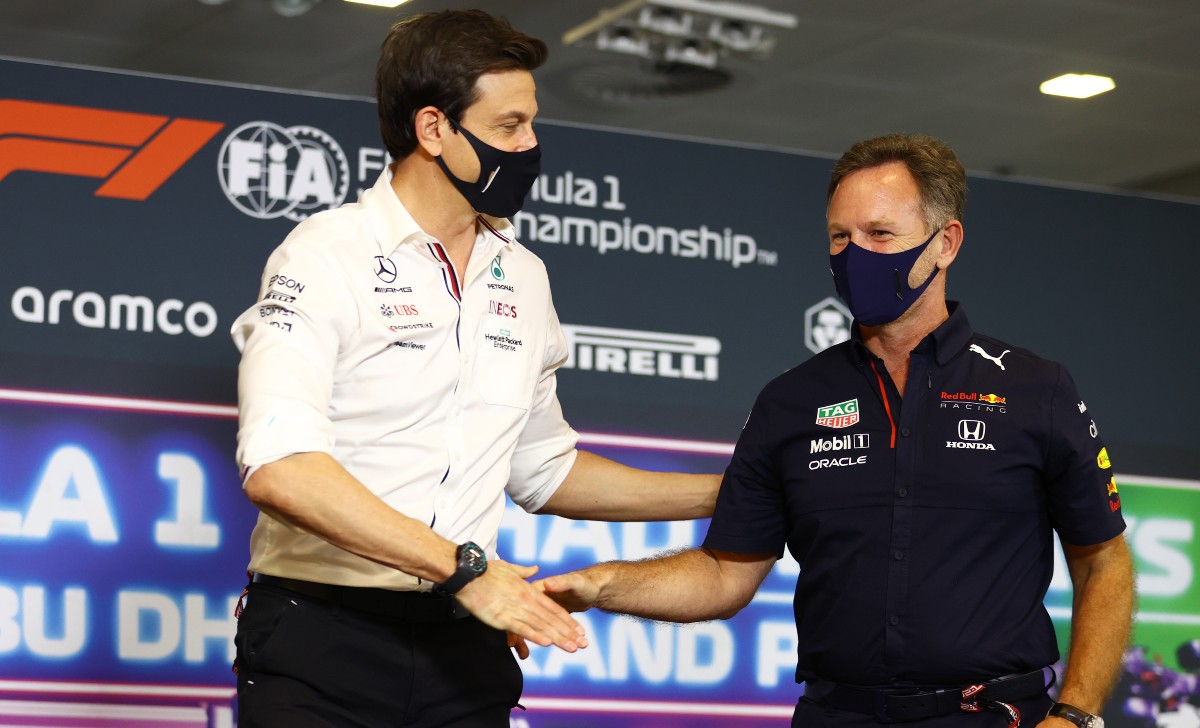 Toto Wolff Christian Horner 1