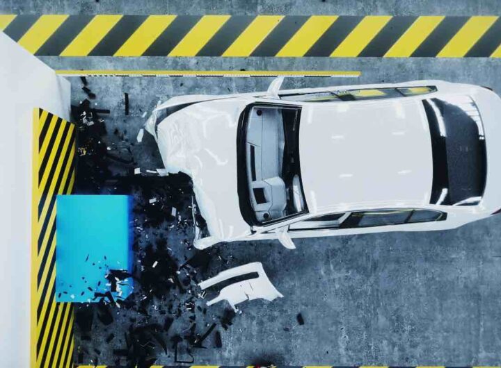 Crash test auto