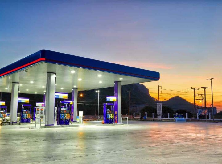 Benzina pompa distributore