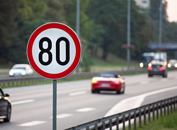 Limite di velocità a 80 km/h