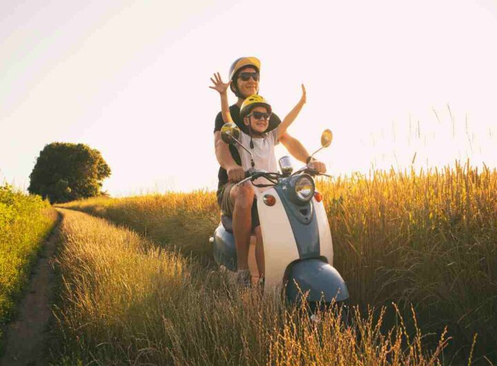 Andare in motorino
