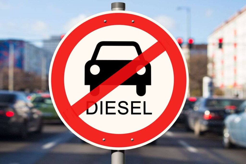 Divieto auto diesel