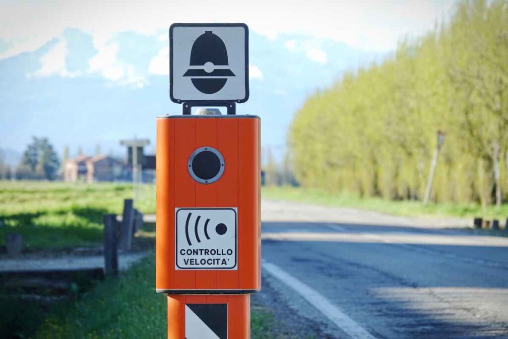 Autovelox che multa