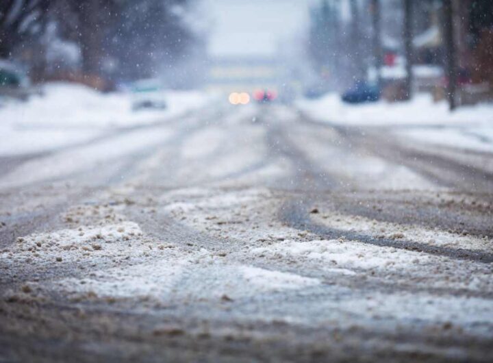 Neve in strada
