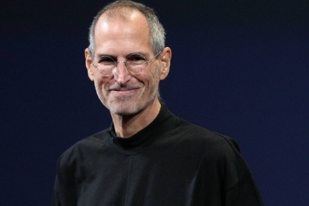 Steve Jobs auto senza targa