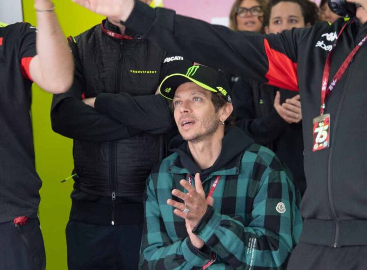 Valentino Rossi mazzata