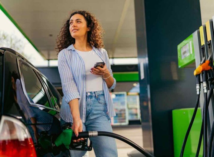 Pompa benzina pieno