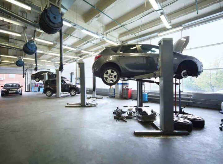 Macchina auto officina