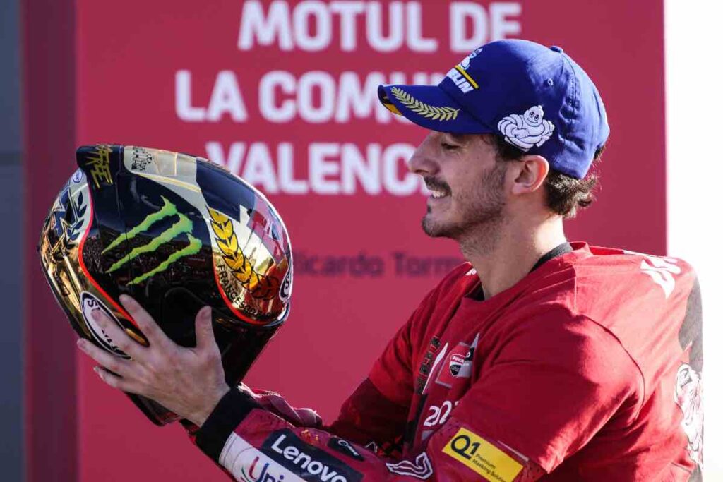 Pecco Bagnaia grande notizia