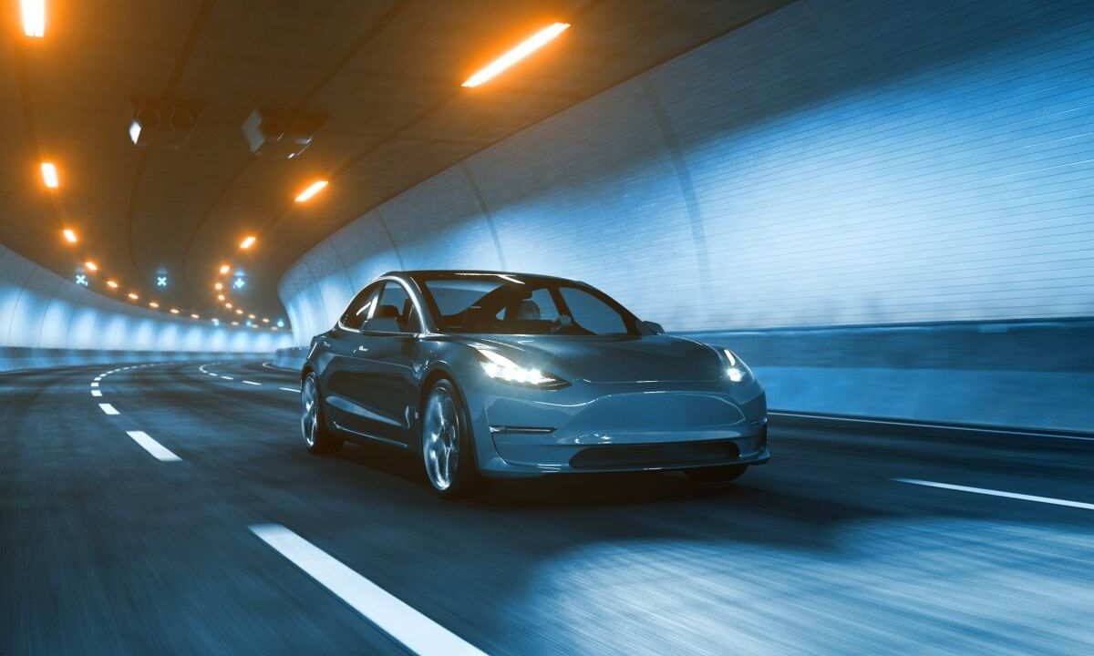 Auto elettrica acceleratore