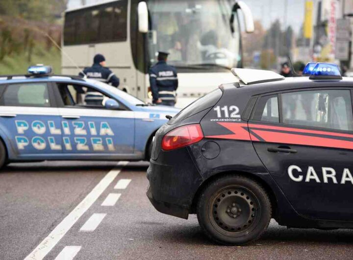 Posto di blocco agenti