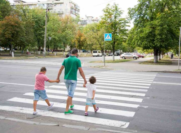 Strisce pedonali uomo