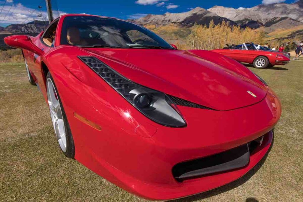Ferrari supercar automobile